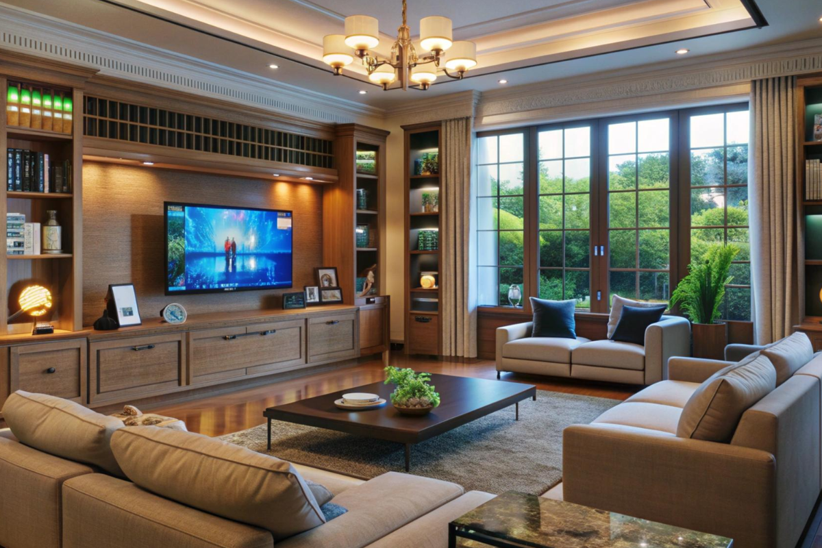 Glow Kraft TV unit project